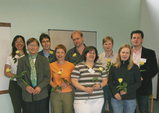 Gruppenfoto: Ehemaliger Vorstand VERK